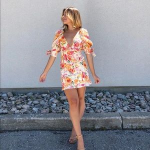 FOR LOVE AND LEMONS JULEP MINI DRESS XS